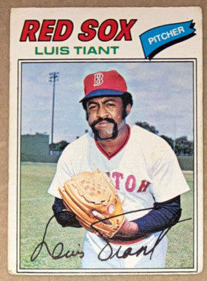 Luis Tiant  1977 O-Pee-Chee #87 - Boston Red Sox [Pretty Nice shape]