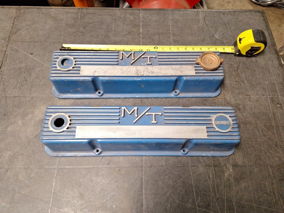 Mickey Thompson Vintage Valve Covers SBC 103R-50B Tall Sprint Car