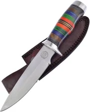 Frost Cutlery Chipaway Pecos Spirit Bowie Fixed Blade Knife + Sheath - FCW351