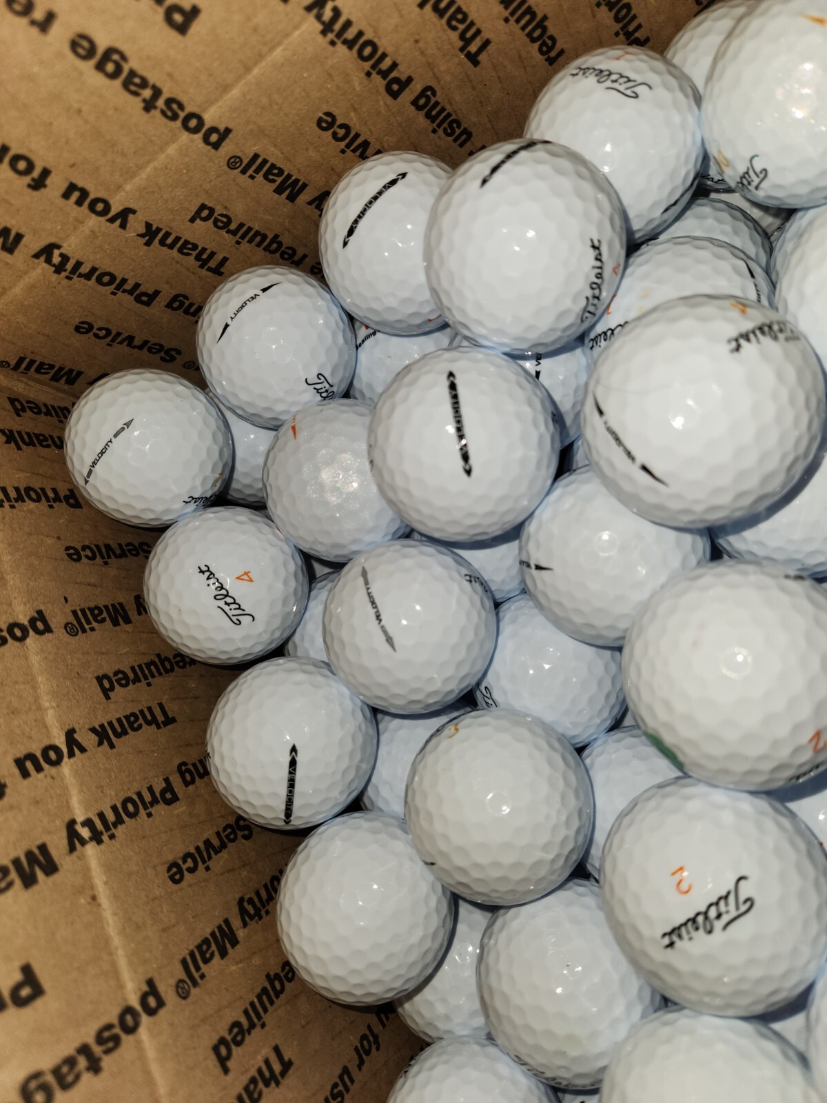 90 TITLEIST VELOCITY GOLF BALLS 5A PREMIUM MINT ! eBay