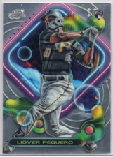 Liover Peguero 2023 Topps Cosmic Chrome Baseball Base