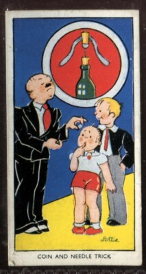 Tabakkarte, Carreras, AMUSING MAGIC TRICKS & HOW TO DO THEM, 1937, #38