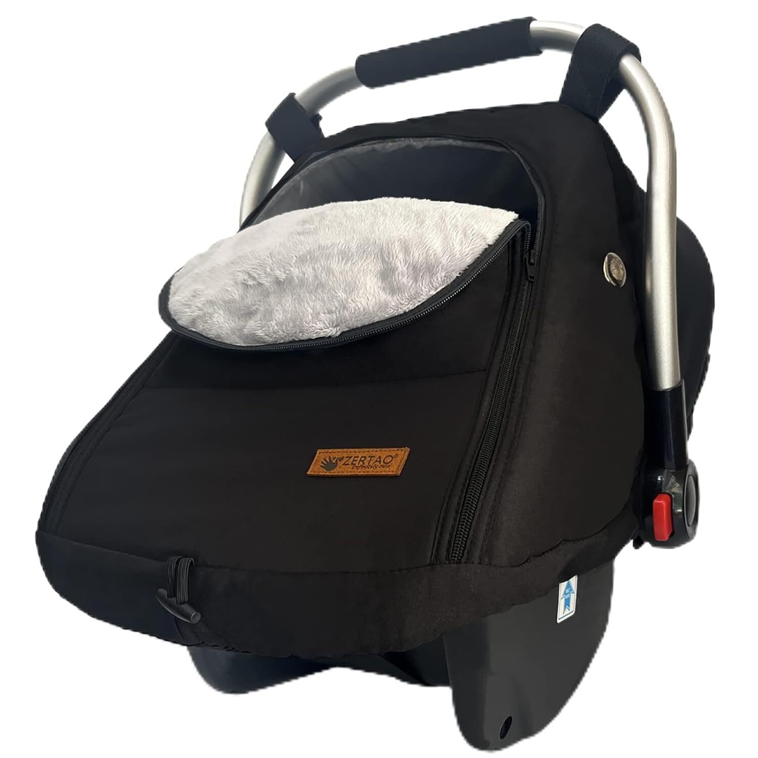 Winter Baby Car Seat Cover – Universal Cold Weather Protection-image