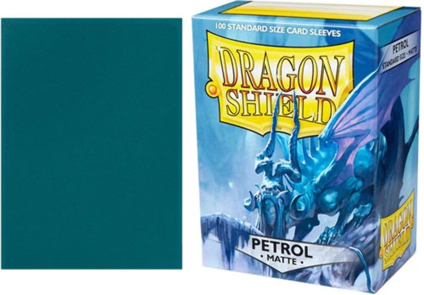 Dragon Shield 100 Standard Matte Sleeves - Petrol