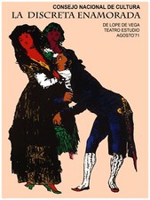 766.Decoration Poster.Discreta enamorada.Theater.Home wall decor.Interior design
