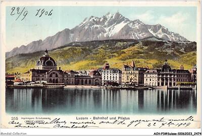 ACH-P3-SUISSE-0234 - Luzern - Bahnhof Und Pilatus