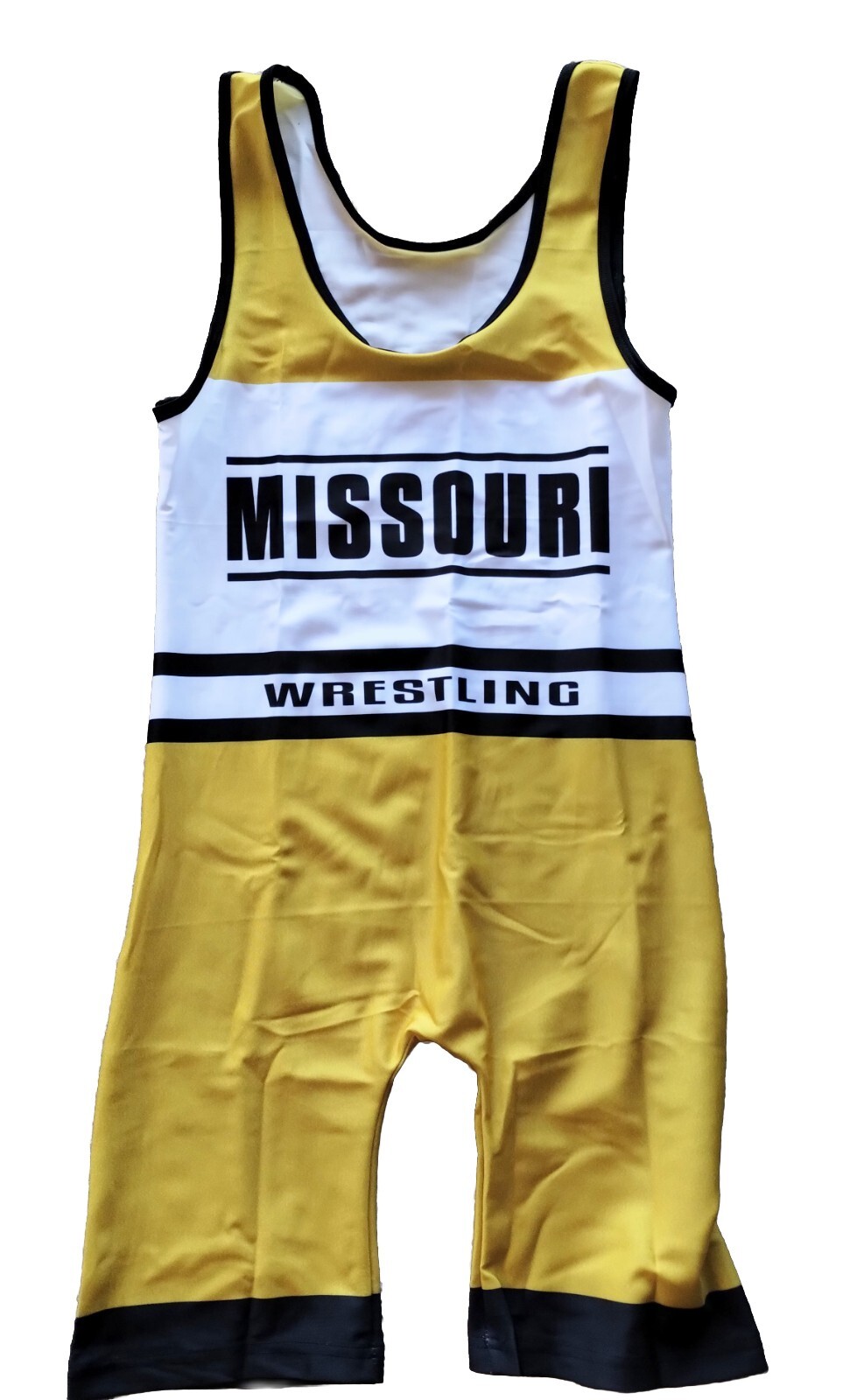 MISSOURI Wrestling Team State Tournament University Singlet Jock Lycra