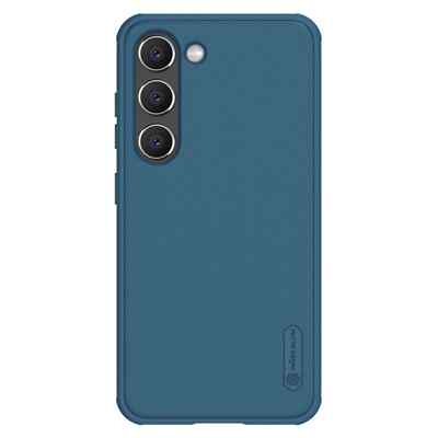 Nillkin mattiertes Schild blau Hülle Cover für Samsung Galaxy S23+