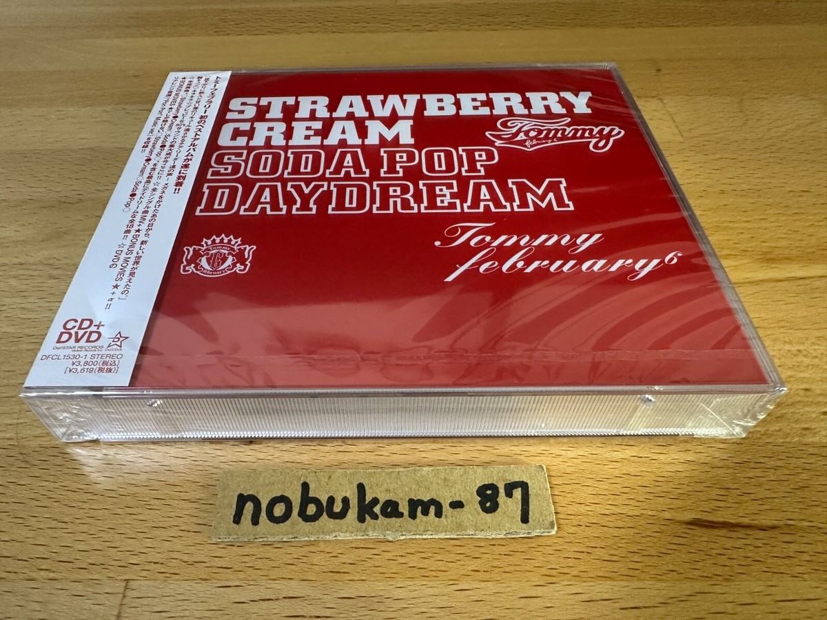 Tommy february6 Strawberry Soda Pop Daydream Limited CD+DVD+Book 
