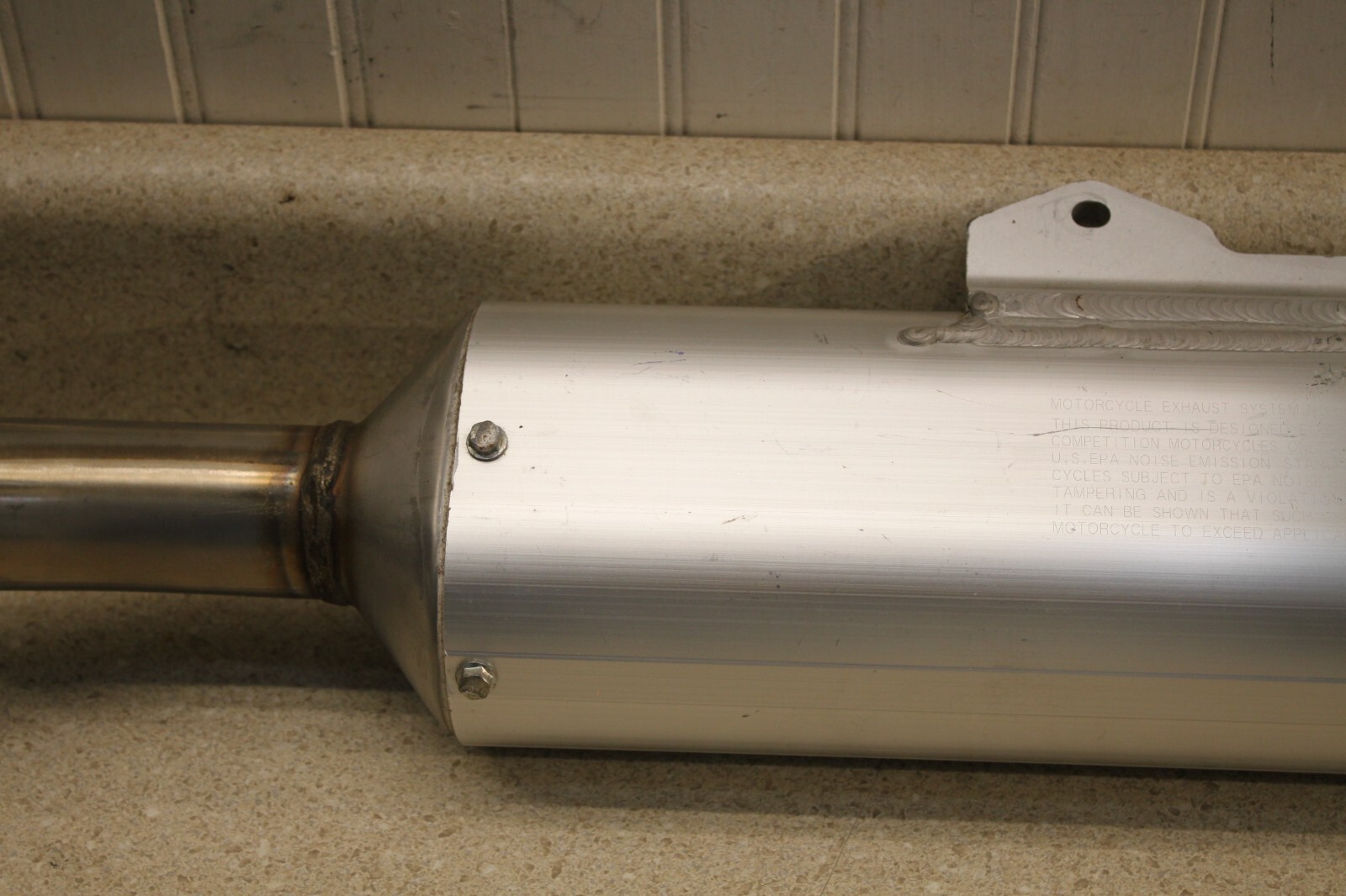 2009 Kawasaki KX250F Exhaust Muffler Silencer Pipe 8421 E2 eBay