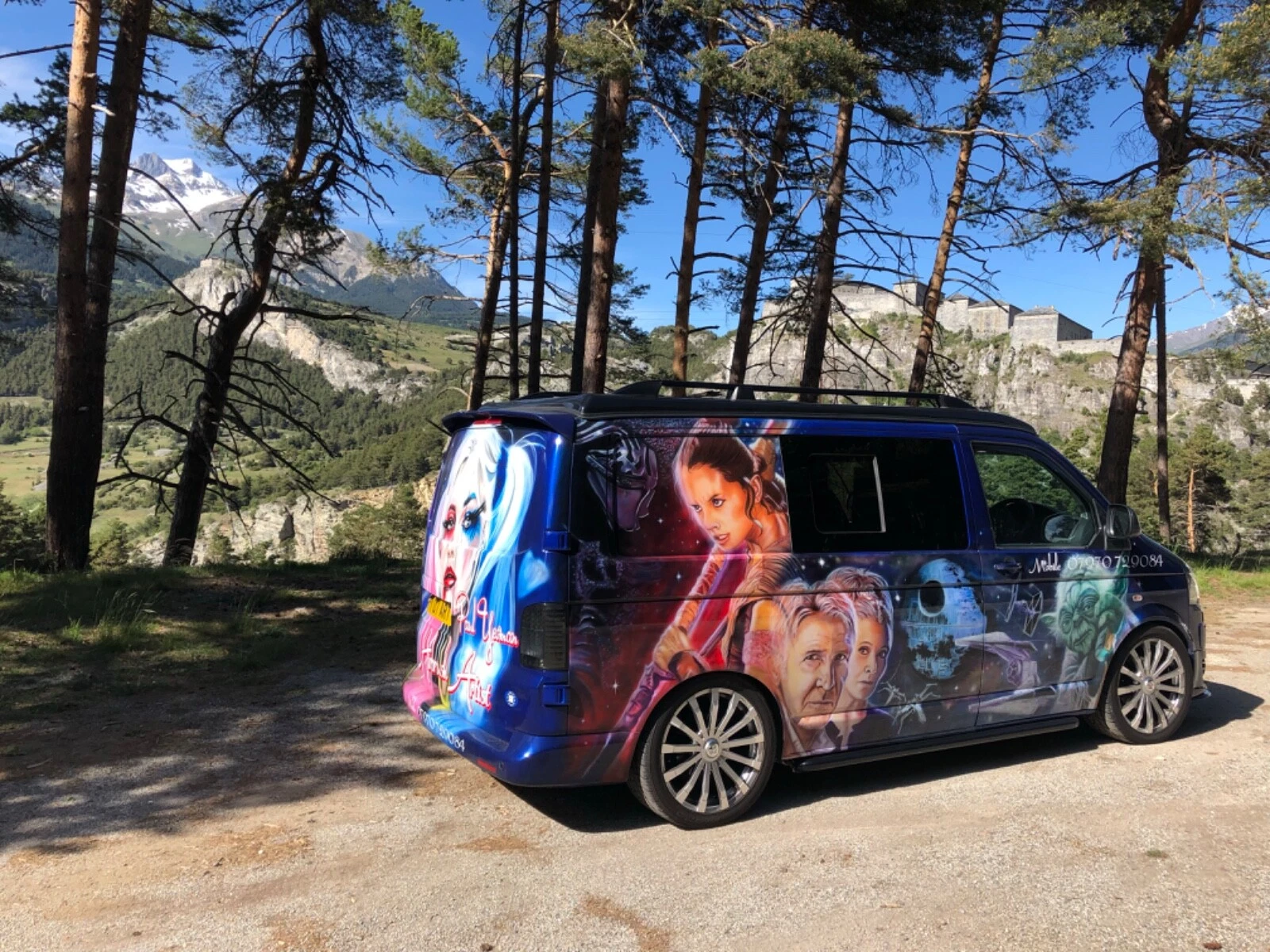 VW Transporter Campervan T5.1 SWB DSG - AIRBRUSHED - Picture 1 of 11