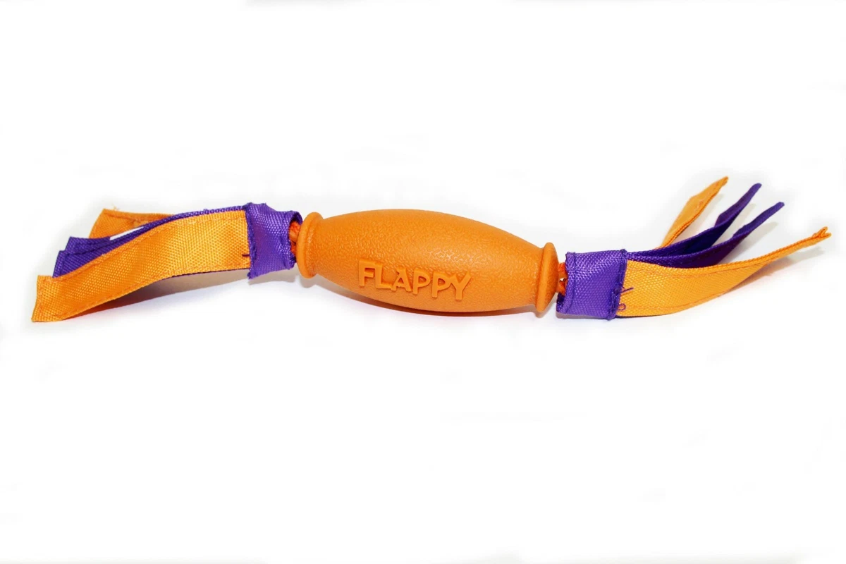 Small Flappy Rubbery Dog Toy Long