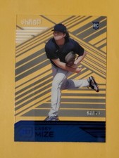 2021 Panini Clear Vision Blue /50 Casey Mize #14 Rookie RC SSP 