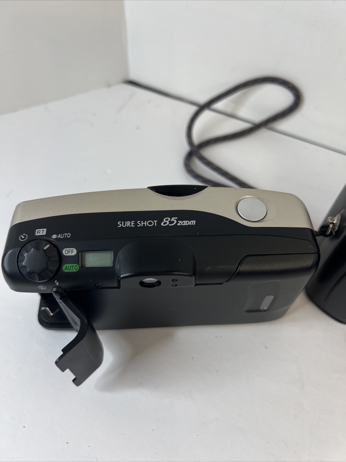 Lot Of 2 35mm Point & Shoot film cameras Parts & Repair Canon Olympus