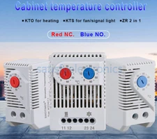 Cabinet Thermostat Normally Open Closed Mechanical Temperature Controller