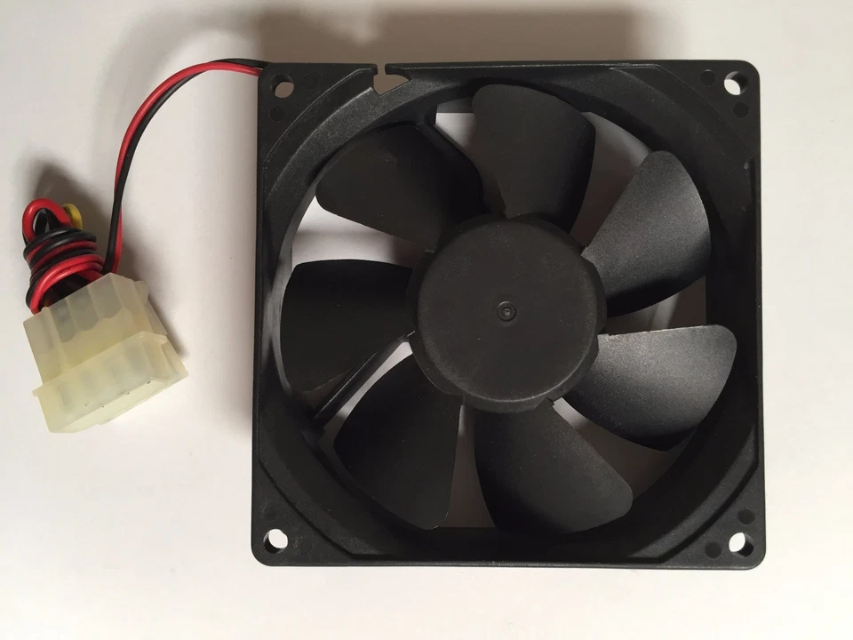 Sunon KD1209PTB2 92mm x 25mm DC12v 1.6W Fan 4Pin Molex - Image 2 of 2