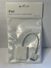 Apple iPad  Dock Connector to HDMI Adapter New In Package