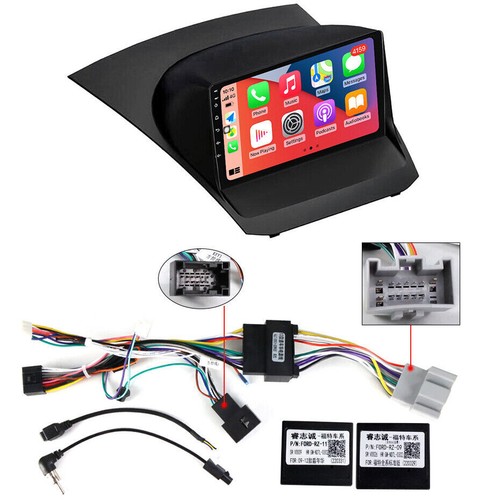 9" Android Car Stereo Radio GPS Navi Carplay RDS 32GB For Ford Fiesta 2009-2017 - Foto 3 di 18