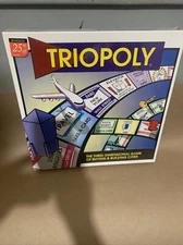 Vintage Triopoly The Three Dimensional Game of Buying & Building Cities NEW