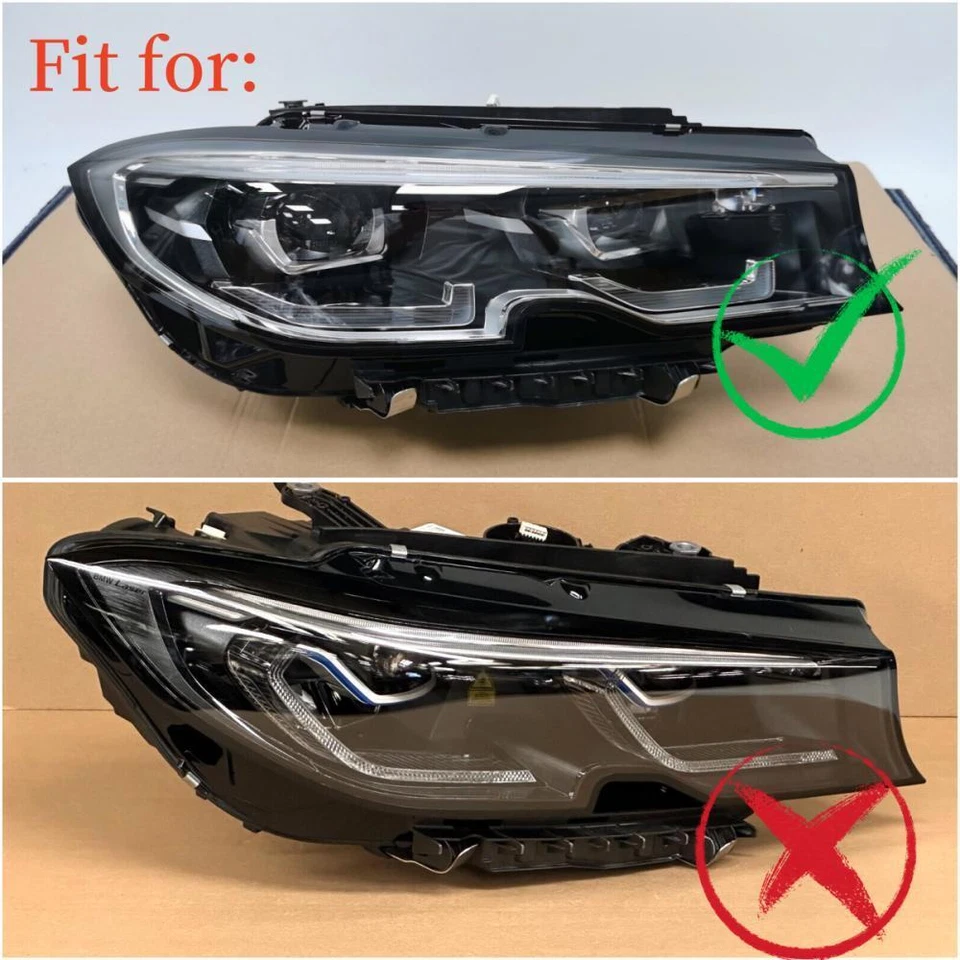 DRL Boards For 2021 BMW G20 330i 330IX M340i M340iX S5A4A LED Headlight Daylight - Image 2 of 4