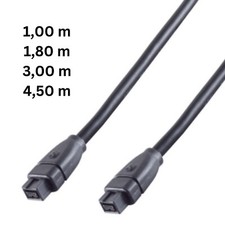 9-pin - 9-pin FireWire Kabel IEEE 1394b Steck...
