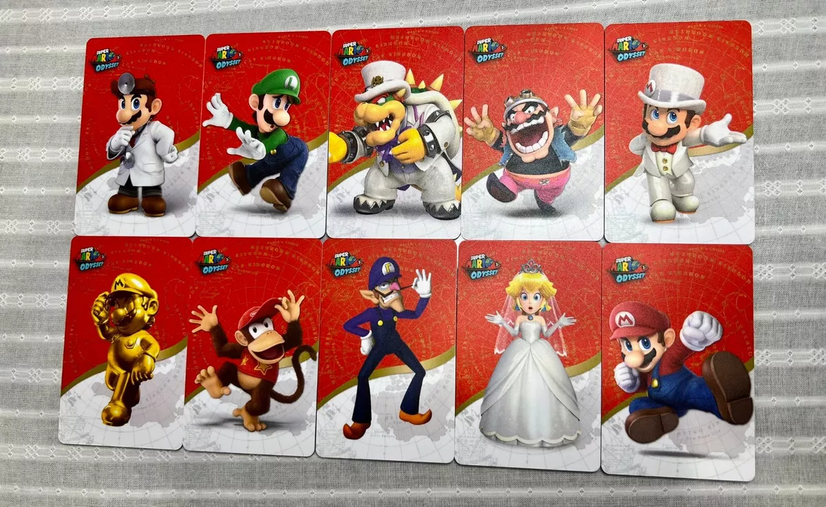 Super Mario Odyssey Kingdoms Stickers Set of 13 | Vinyl Stickers