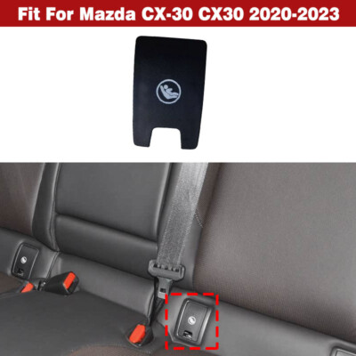 Rear Child Safety Seat Buckle Switch Cover Trim For Mazda CX-30 CX30 2020-2023