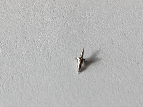 Balance Staff to fit rx caliber 3135 3130 Swiss made x 1 piece Free shipping - Picture 2 of 3