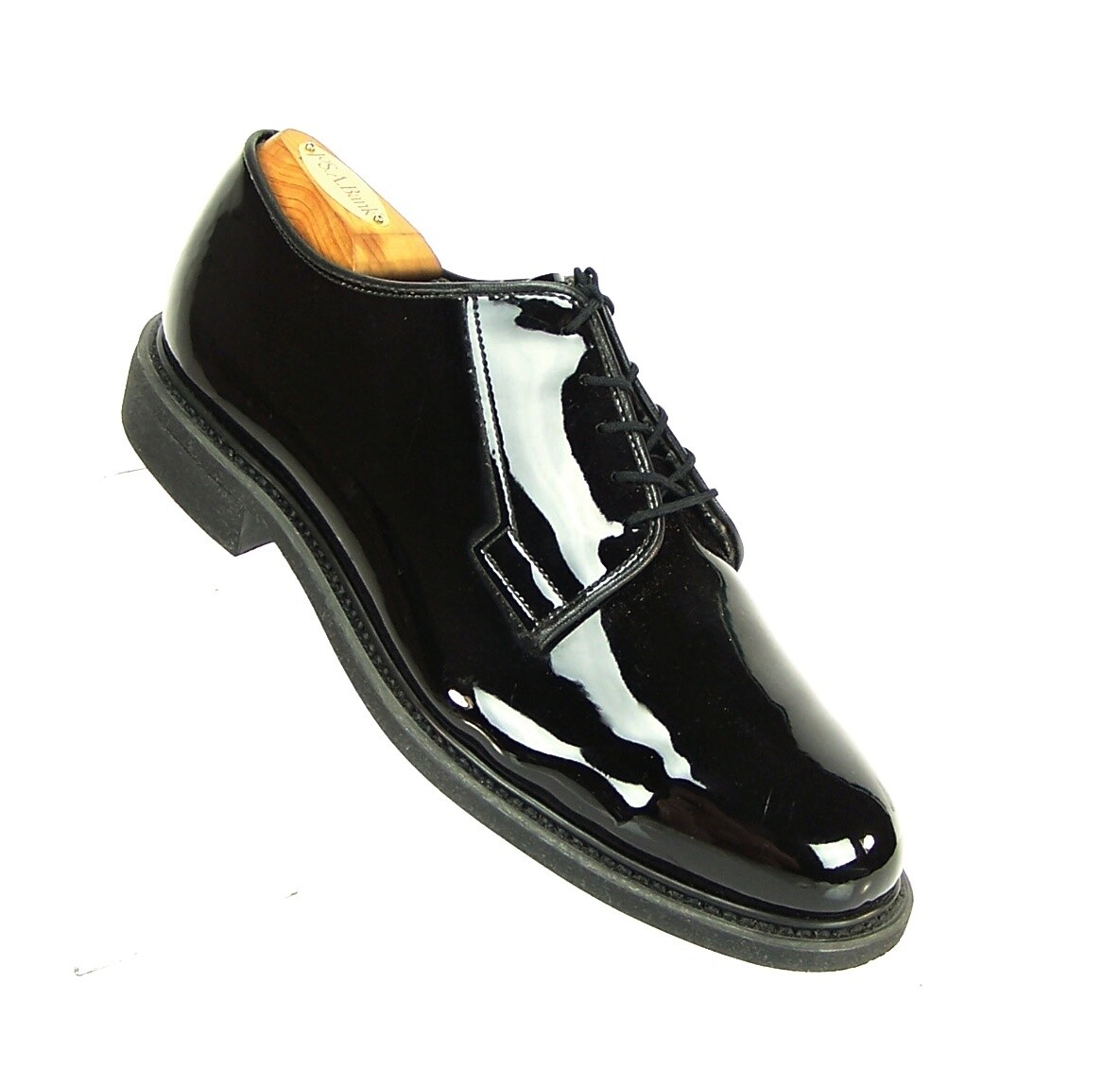 BATES High Gloss Patent Leather Uniform Dress Oxford … Gem