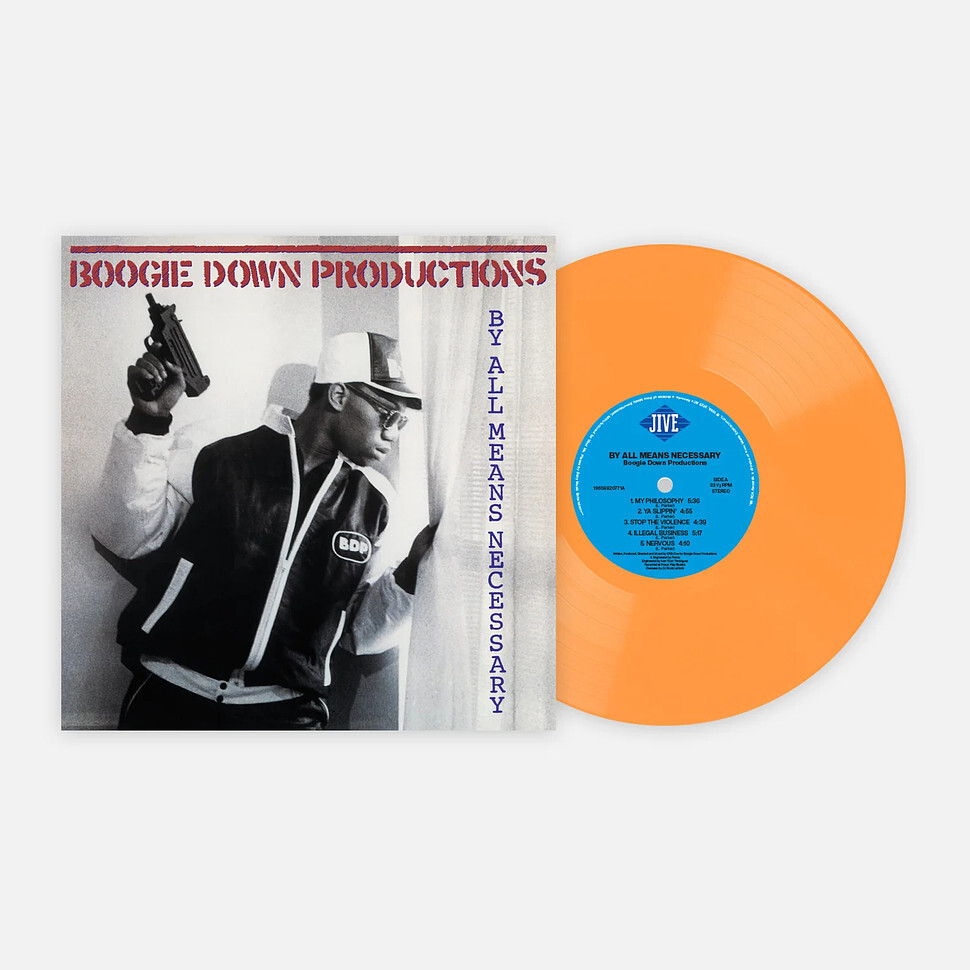 洋楽 BOOGIE DOWN PRODUCTIONS/BY ALL MEANS LP Boogie Down Productions - By All Means Necessary (Vinyl LP)