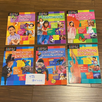MY SIDEWALKS ON READING STREET Level D (Unit 1-6) Scott Foresman 4th Grade Level