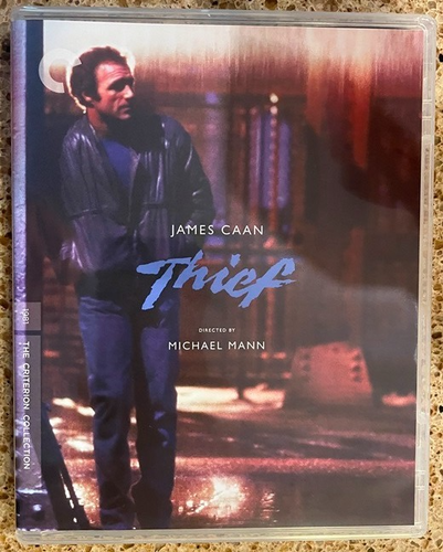 Thief (Blu-ray Disc, Case, 4K Remastered Criterion 1981 2025) No 4K UHD Disc