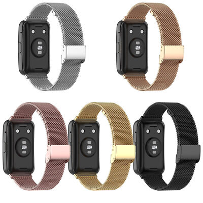 Milanese Stainless Steel Watch Band Strap For Huawei Watch Fit TIA-B09/B19 Strap