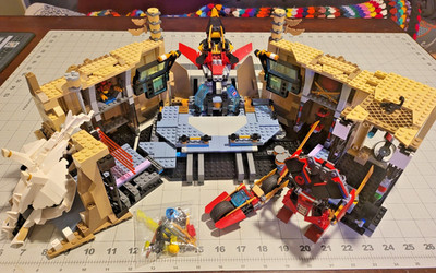 LEGO NINJAGO: Samurai X Cave Chaos (70596)   Incomplete, No minifigs