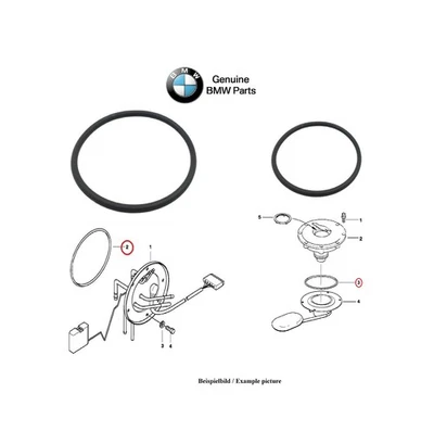 Junta tórica depósito bmw r 850 1100 1200 gs rt rs c r s c st cl