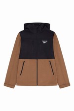 Reebok Mens Softshell Jacket Timber Brown