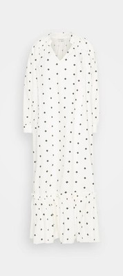BY MALENE BIRGER Dress Rosalin Cotton Ivory Maxi Dress Size Small 34.