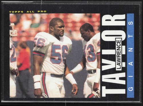 Lawrence Taylor #124 1985 Topps card