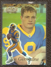 1999 Topps Gold Label Class 1 Rookie Football Card #11 Joe Germaine Rams. rookie card picture