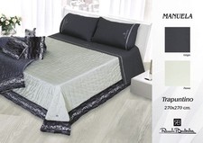 Trapunta Trapuntino Matrimoniale RENATO BALESTRA Manuela Animalier Panna