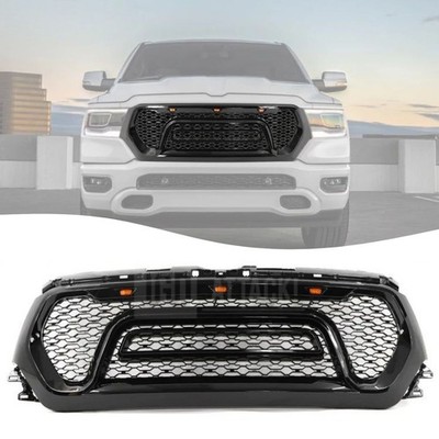 TÜV - OBERER KÜHLERGRILL MIT LED - MATT  - REBEL STIL (RAM 1500 2019-2023)