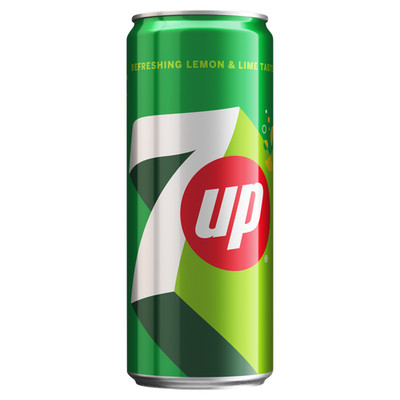 5900497045971 7UP Napój gazowany o smaku cytrynowo-limonkowym 330 ml FRITO LAY