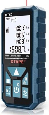 165 Ft Digital Laser Distance Meter, Upgraded High-Accuracy Laser Measuring Tool