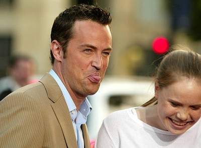 Matthew Perry sister Emily at The Whole Ten Yards World Premiere a- Old Photo 1