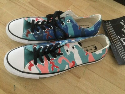 Converse Chucks low  Andy Warhol Edition , Größe 42,5, Farbe multicolor, NEU und