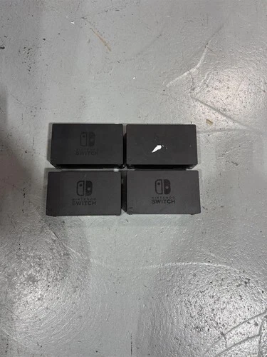 x4 Faulty Nintendo Switch Docks Black for Spares or Repair