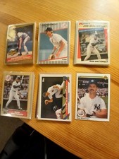 Don Mattingly Card lot 38 total, 25 different