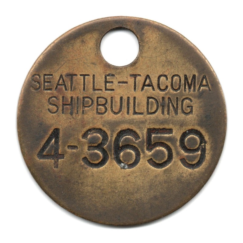 SEATTLE-TACOMA SHIPBUILDING • - • SEATTLE-TACOMA, WASHINGTON, WA. • TC-35203