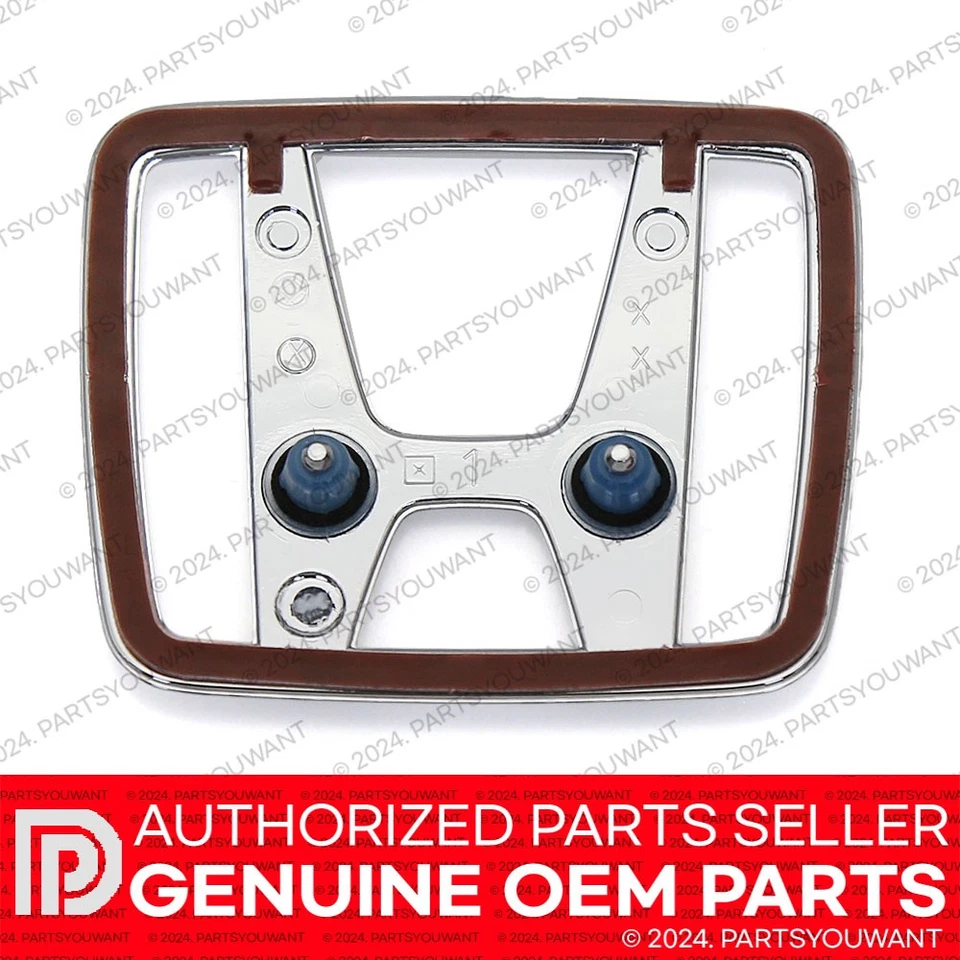 正品本田思域 CRX 原始设备制造商前罩徽章 75700-SG0-000 / 75700SG0000 — 第 3/4 张图片