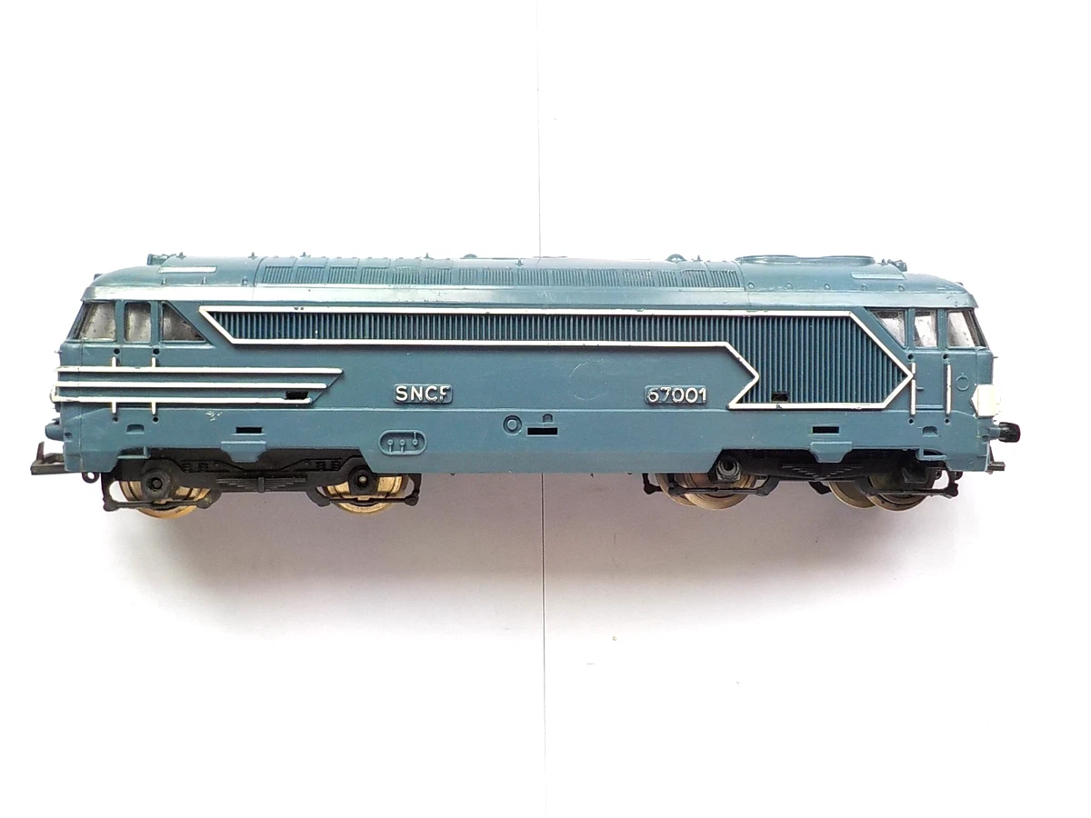 Locomotive Jouef BB67001 HO – Customisation Amateur